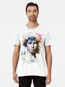 Visuel de T-shirt de Jim Morrison des Doors